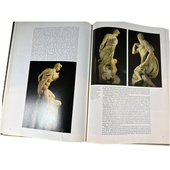 Art of Michelangelo by Nathaniel Harris (1989, Hardcover) - Picture 3 of 5